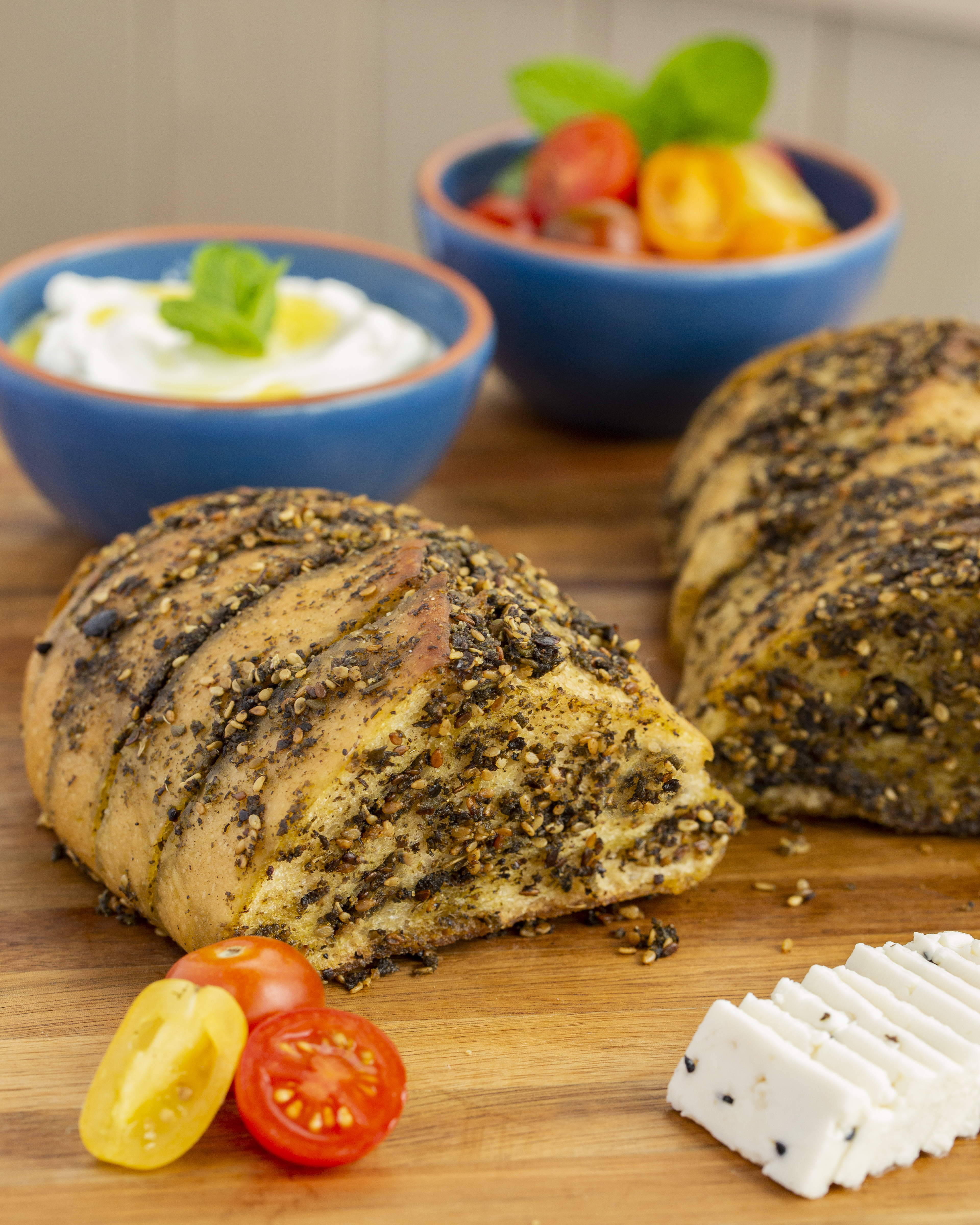 Za'atar Bread Loaf Recipe | Your Lebanon